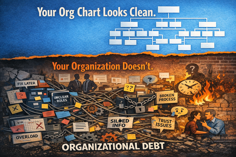 Your Org Chart Looks Clean. Your Organization Doesn't.